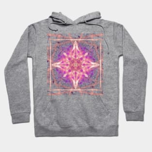 Heart chakra - mandala - sacred Flower Hoodie